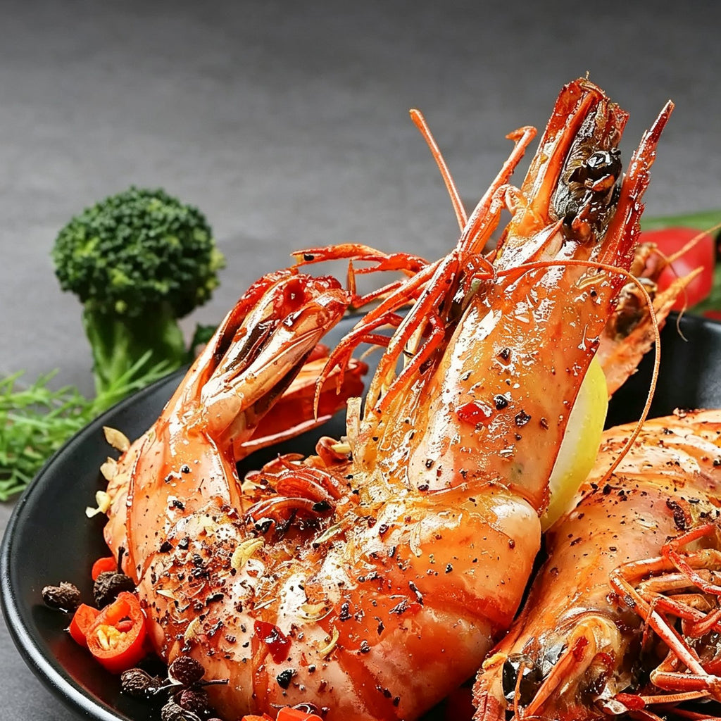 Frozen Giant Black Tiger Prawns